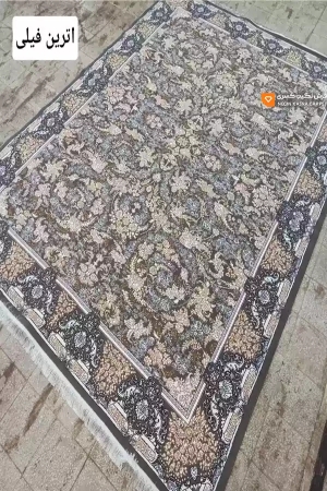 فرش ماشینی 440 شانه آترین نگین کسری کاشان